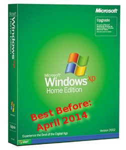 Windows XP: Best Before April 8, 2014